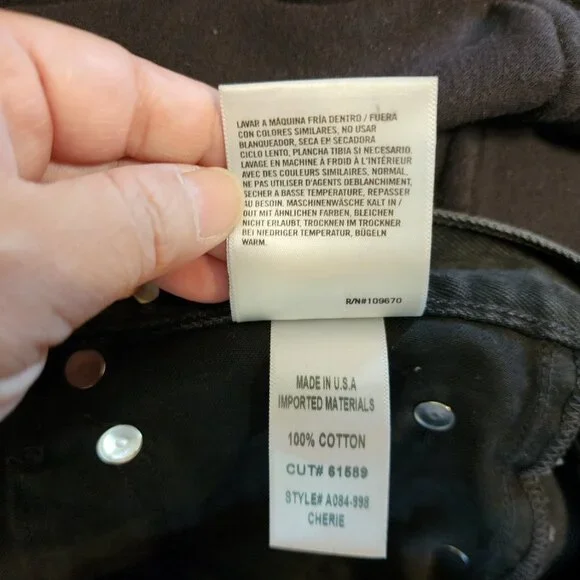 AGOLDE Cherie High Rise Straight Jeans in Distortion NWT Women 29/33X30.5 Grunge